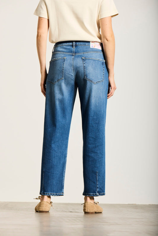 KÄFERTAL | RELAXED FIT | MIDBLUE GOLDGARN DENIM