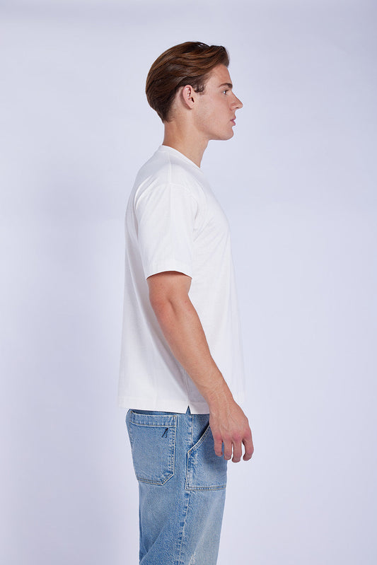 68 | THE BASIC TEE | OFFWHITE GOLDGARN DENIM