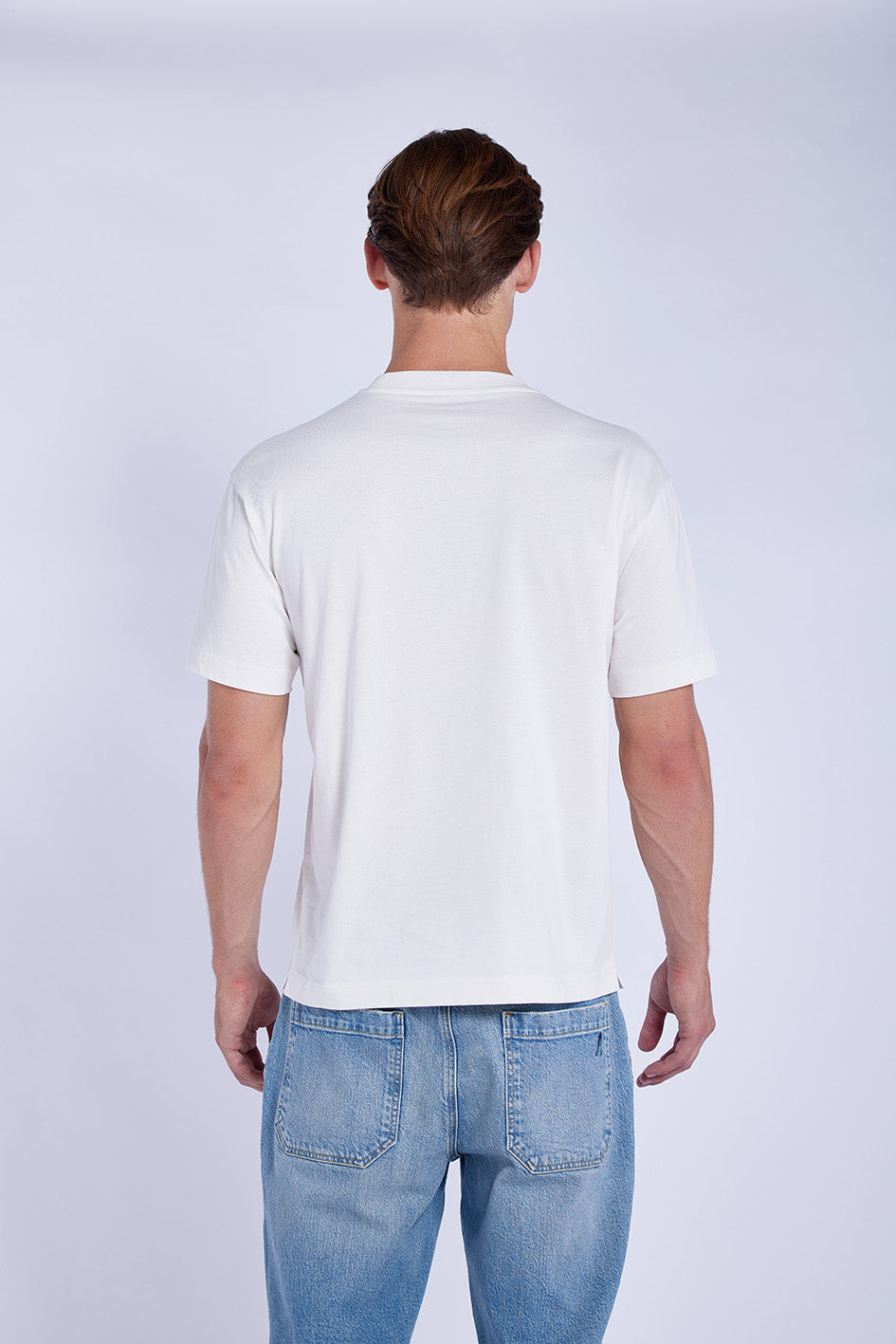 68 | THE BASIC TEE | OFFWHITE GOLDGARN DENIM