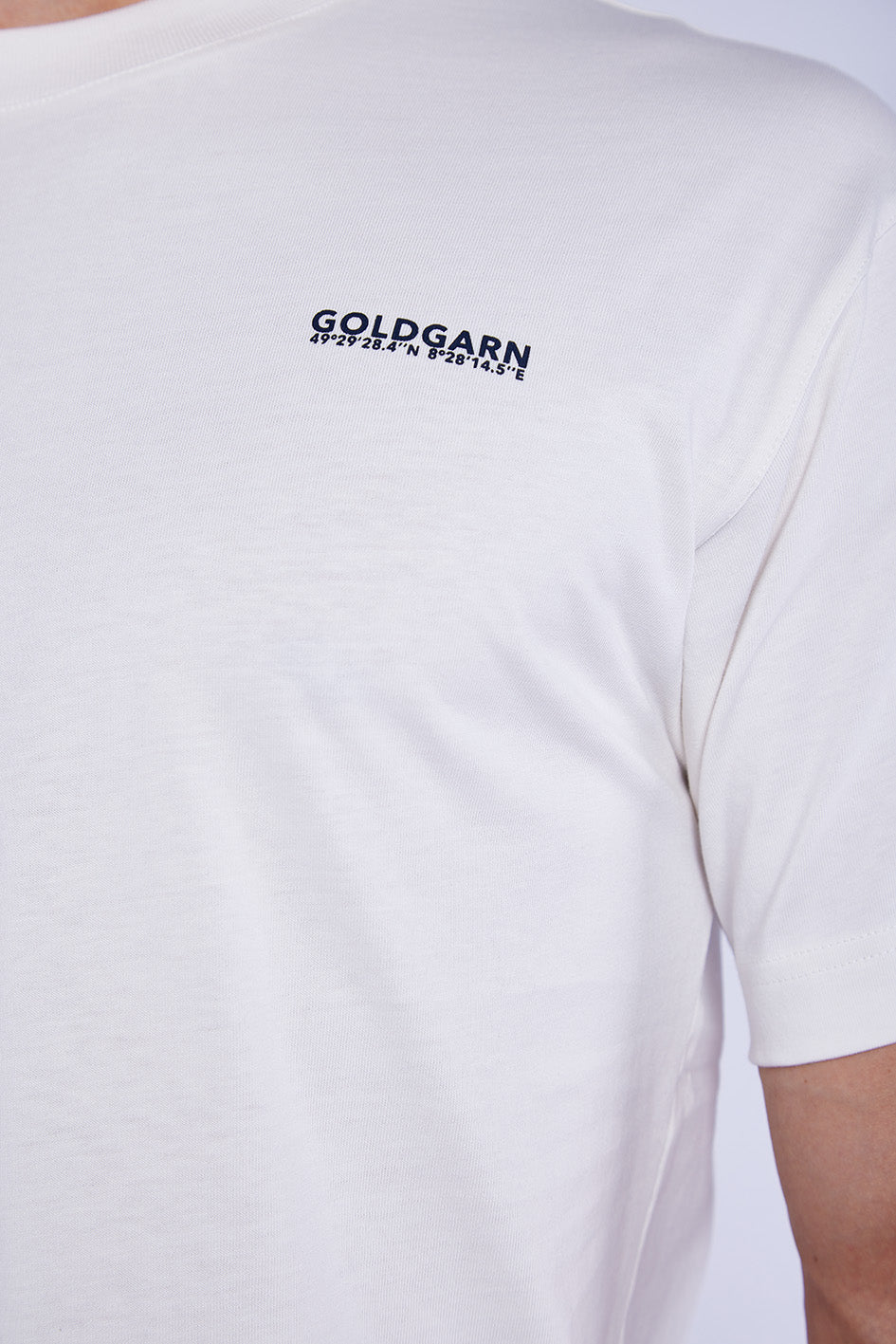 68 | THE BASIC TEE | OFFWHITE GOLDGARN DENIM