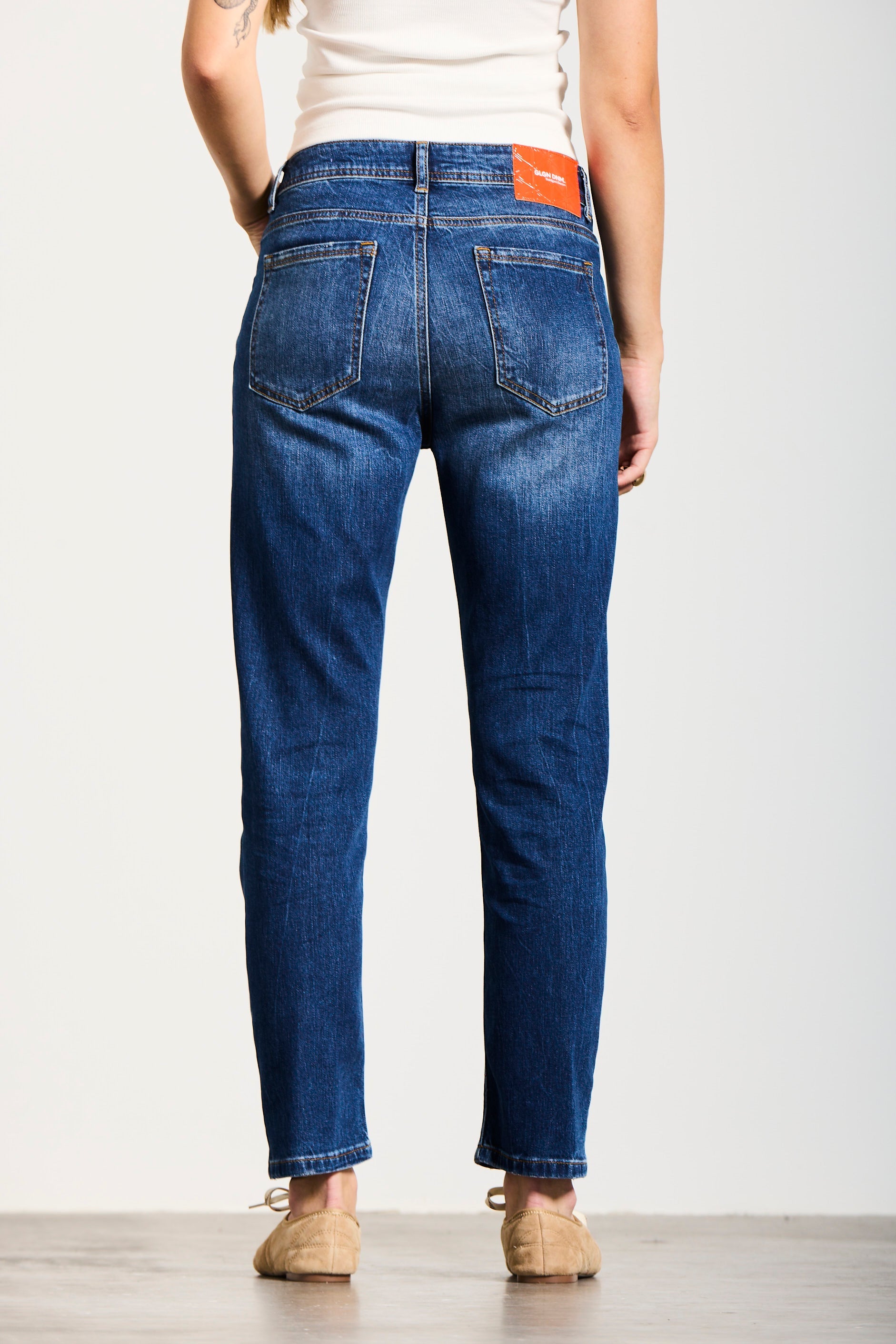 C4 | RELAXED FIT | DARKBLUE GOLDGARN DENIM