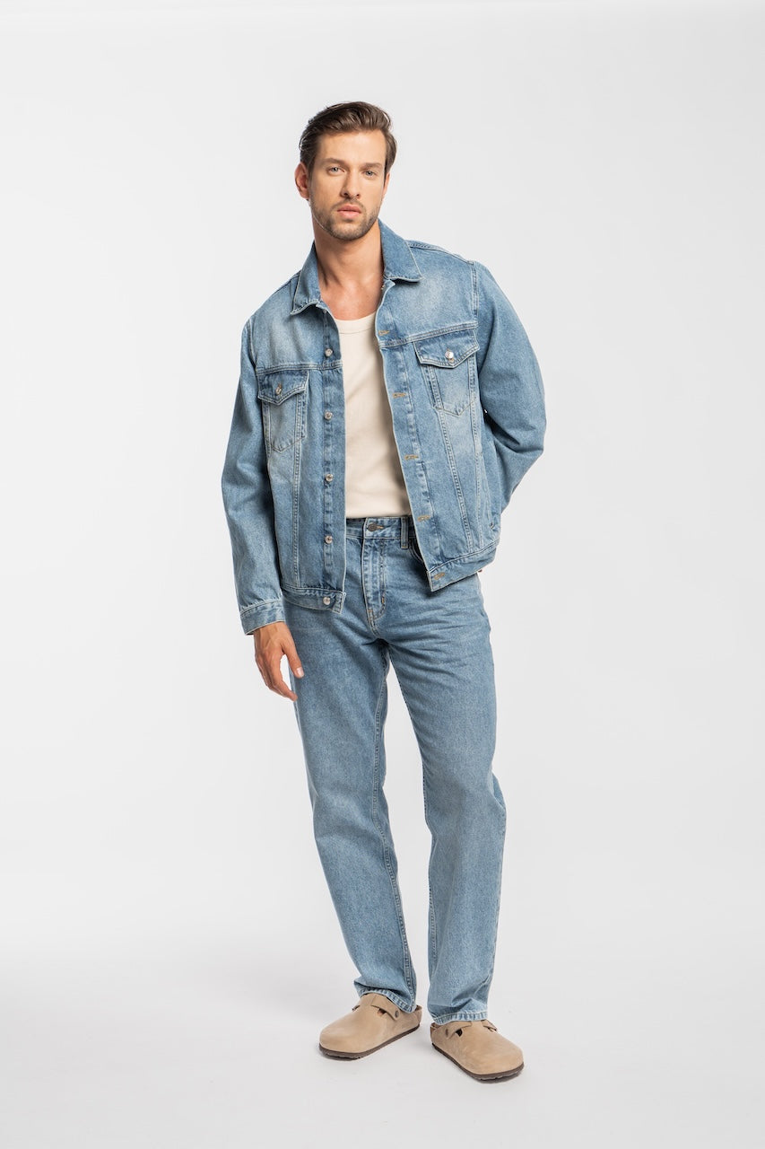 68 | THE CLASSIC JACKET | VINTAGEBLUE GOLDGARN DENIM