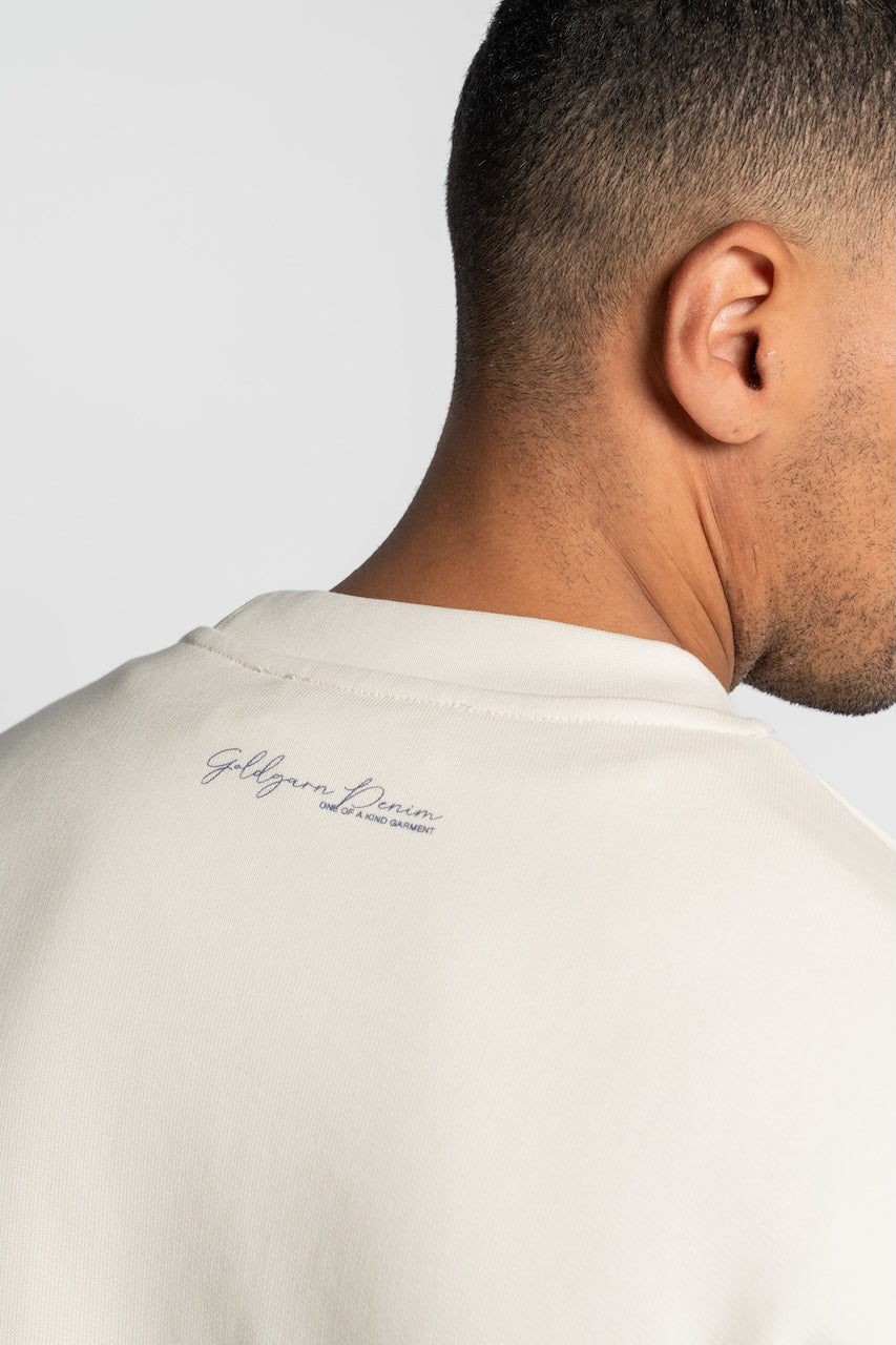 68 | THE DENIM FACE CN I | OFFWHITE GOLDGARN DENIM