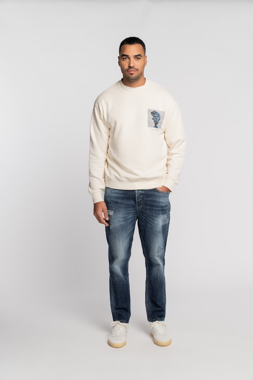 68 | THE DENIM FACE CN I | OFFWHITE GOLDGARN DENIM