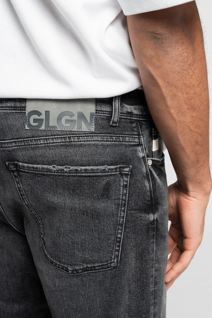 RHEINAU | RELAXED CROPPED | VINTAGEBLACK GOLDGARN DENIM