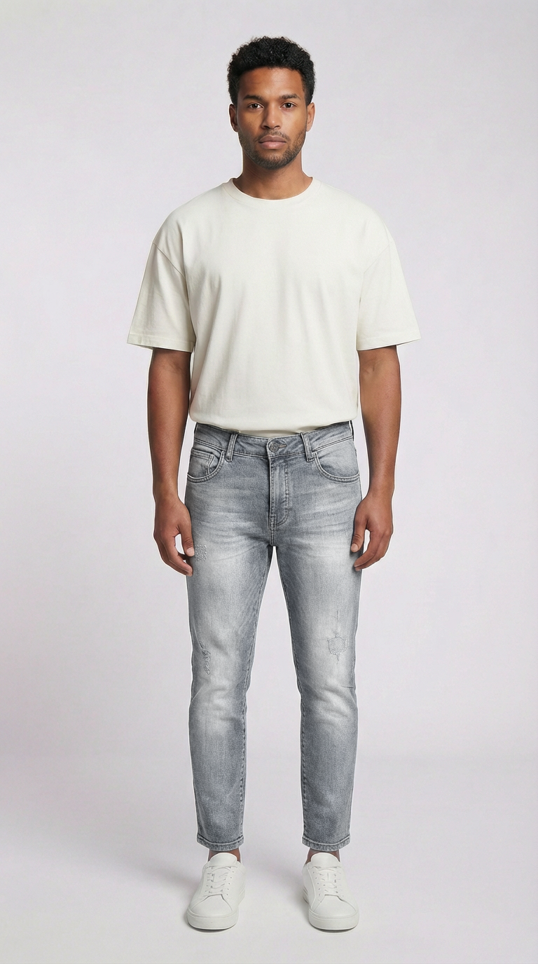 NECKARAU | CROPPED | GREY