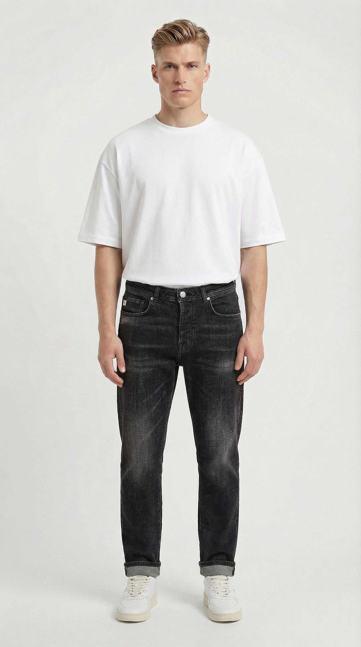 U2 | TAPERED FIT | VINTAGEBLACK