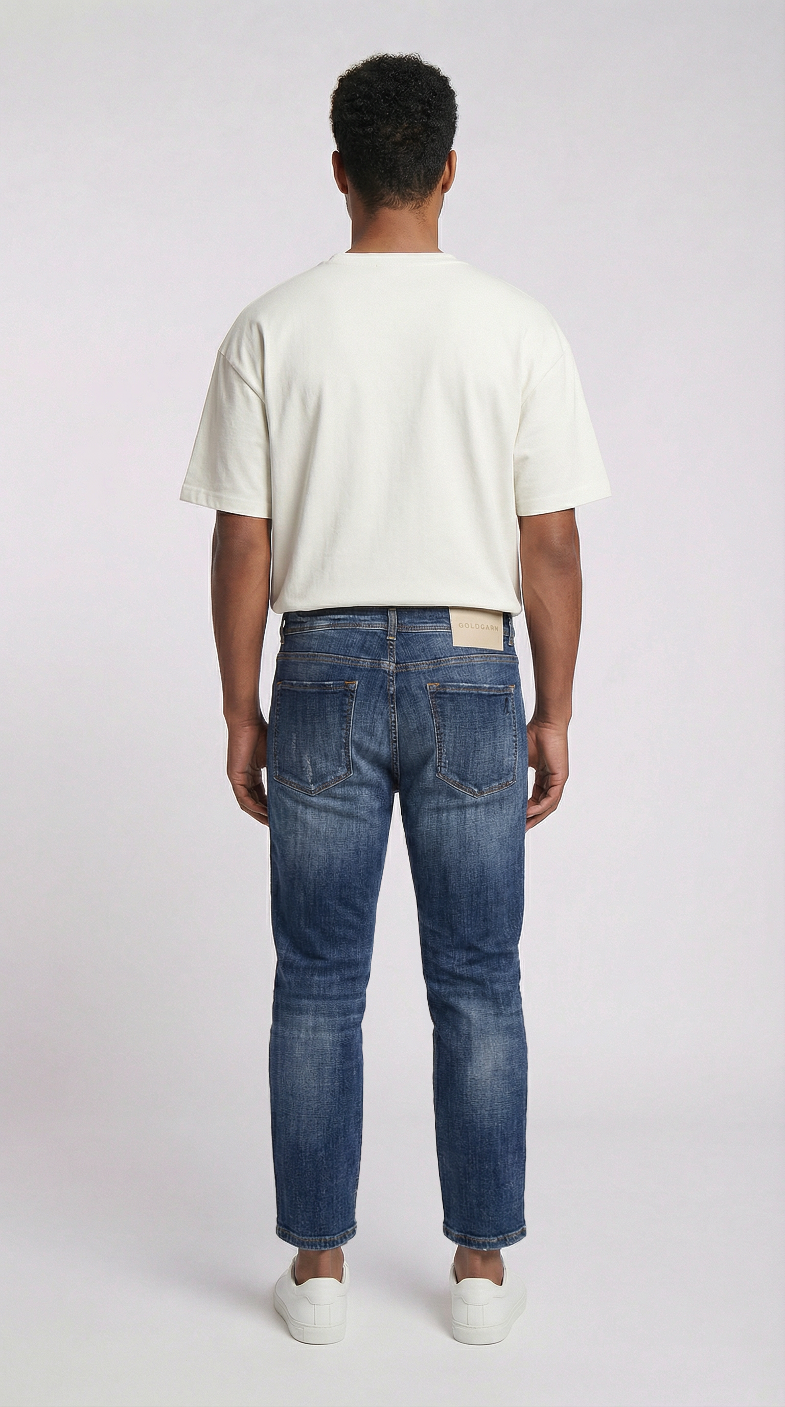 RHEINAU | RELAXED CROPPED | MIDBLUE