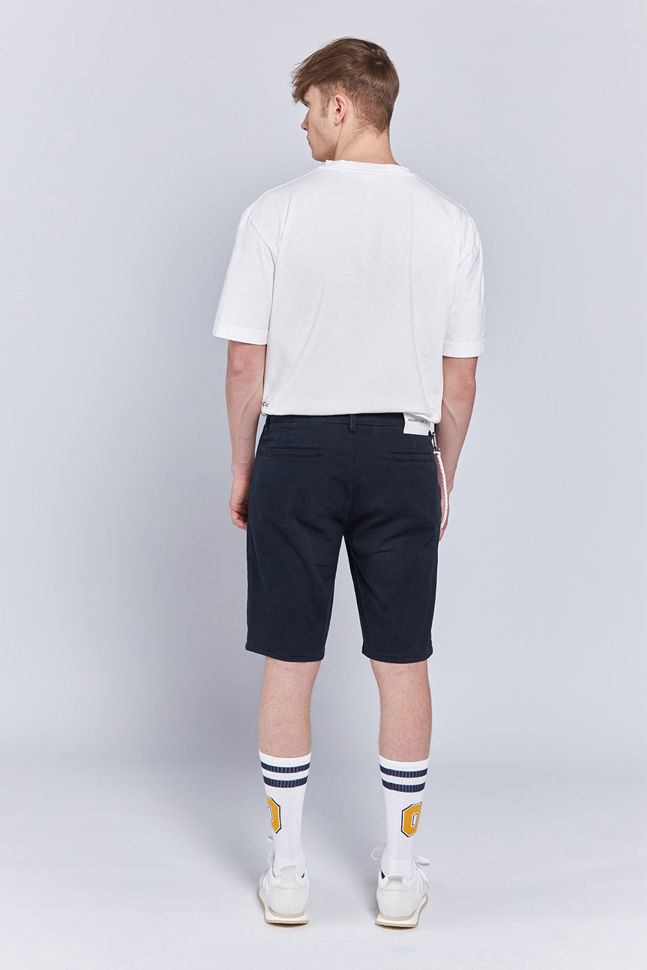 HAFEN | CHINO SHORT | NIGHTBLUE GOLDGARN DENIM