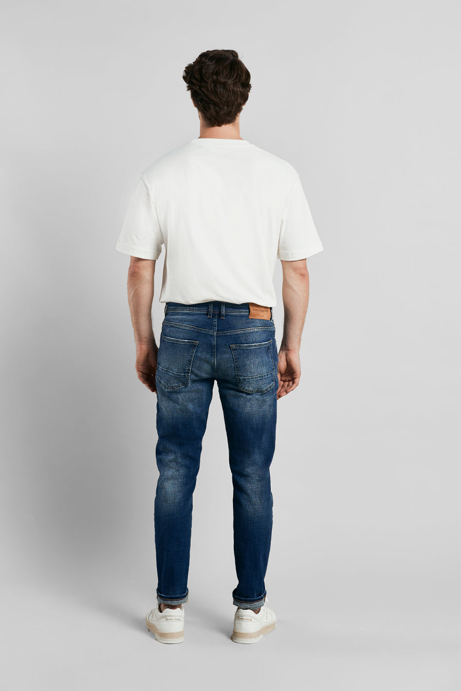 U2 | TAPERED FIT | MIDBLUE GOLDGARN DENIM