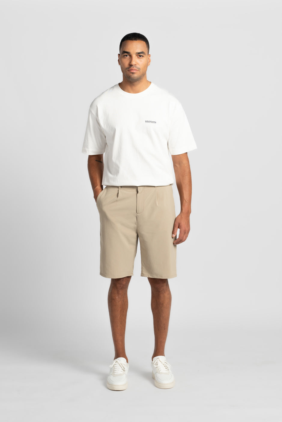 HAFEN | COOL SHORT | DARKBLUE GOLDGARN DENIM