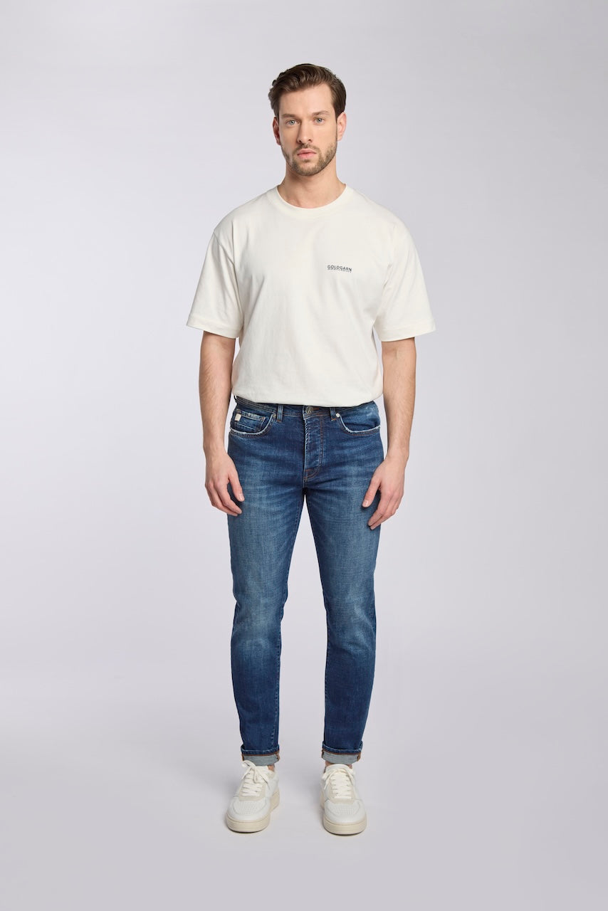 U2 | TAPERED FIT | MIDBLUE