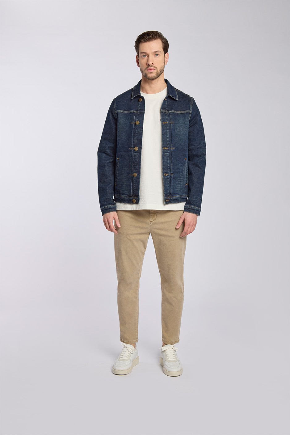 FEUDENHEIM | THE JACKET | DARKBLUE GOLDGARN DENIM