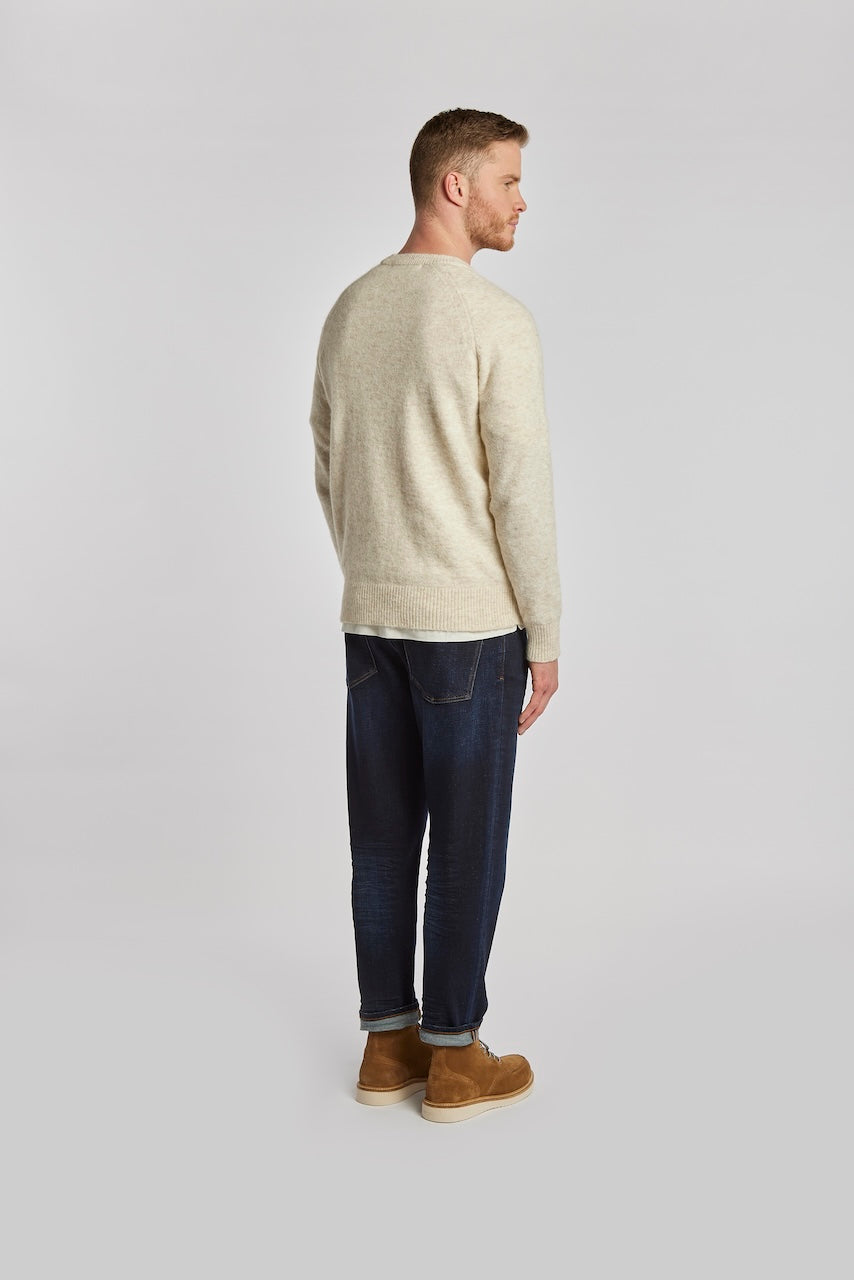 RHEINAU | RELAXED CROPPED | DARKBLUE GOLDGARN DENIM