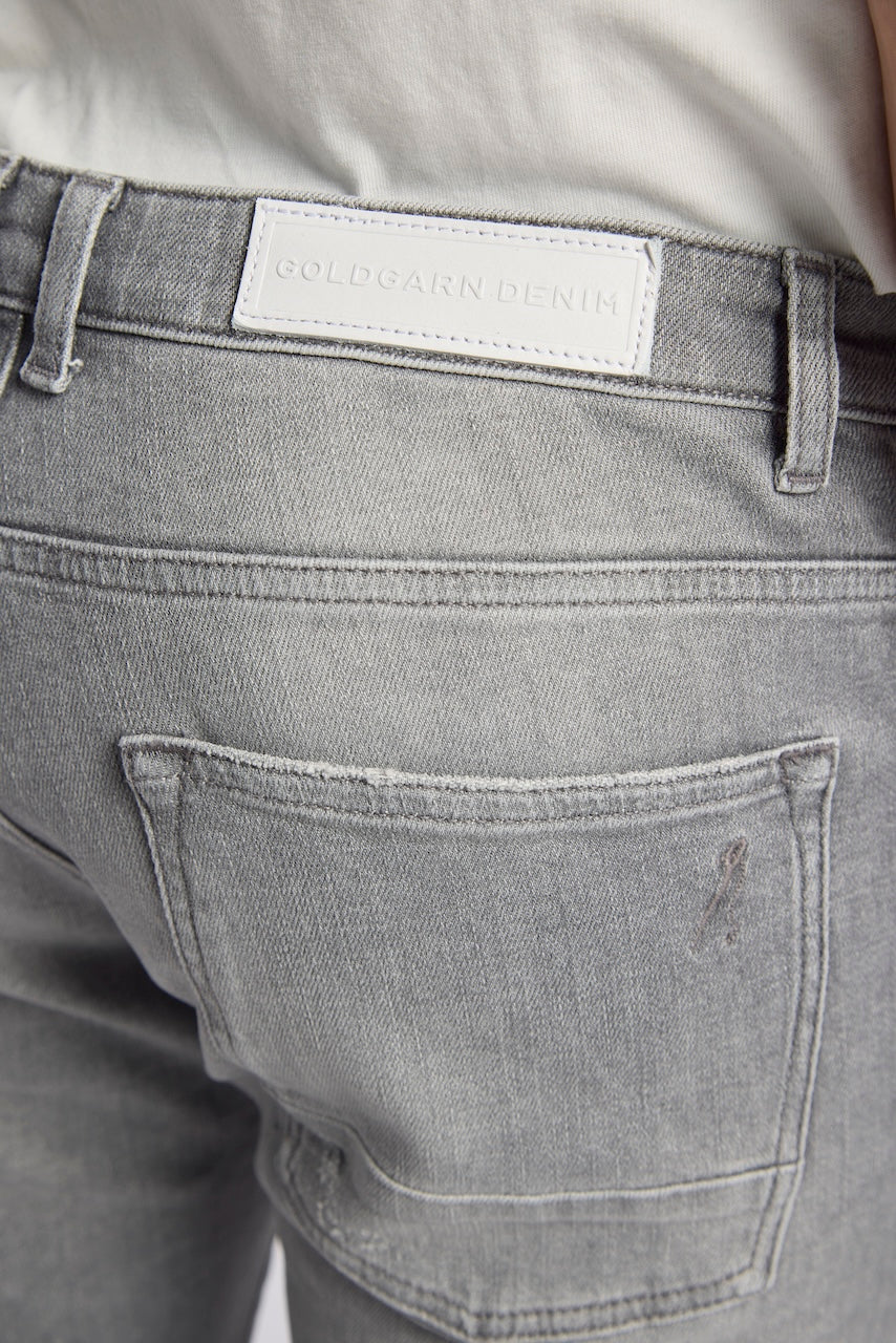 U2 | SLIM FIT | LIGHTGREY GOLDGARN DENIM