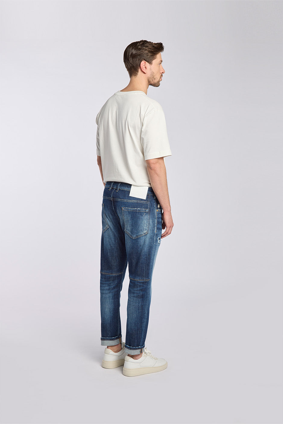 Q7 | COOL TAPERED | DARKBLUE GOLDGARN DENIM