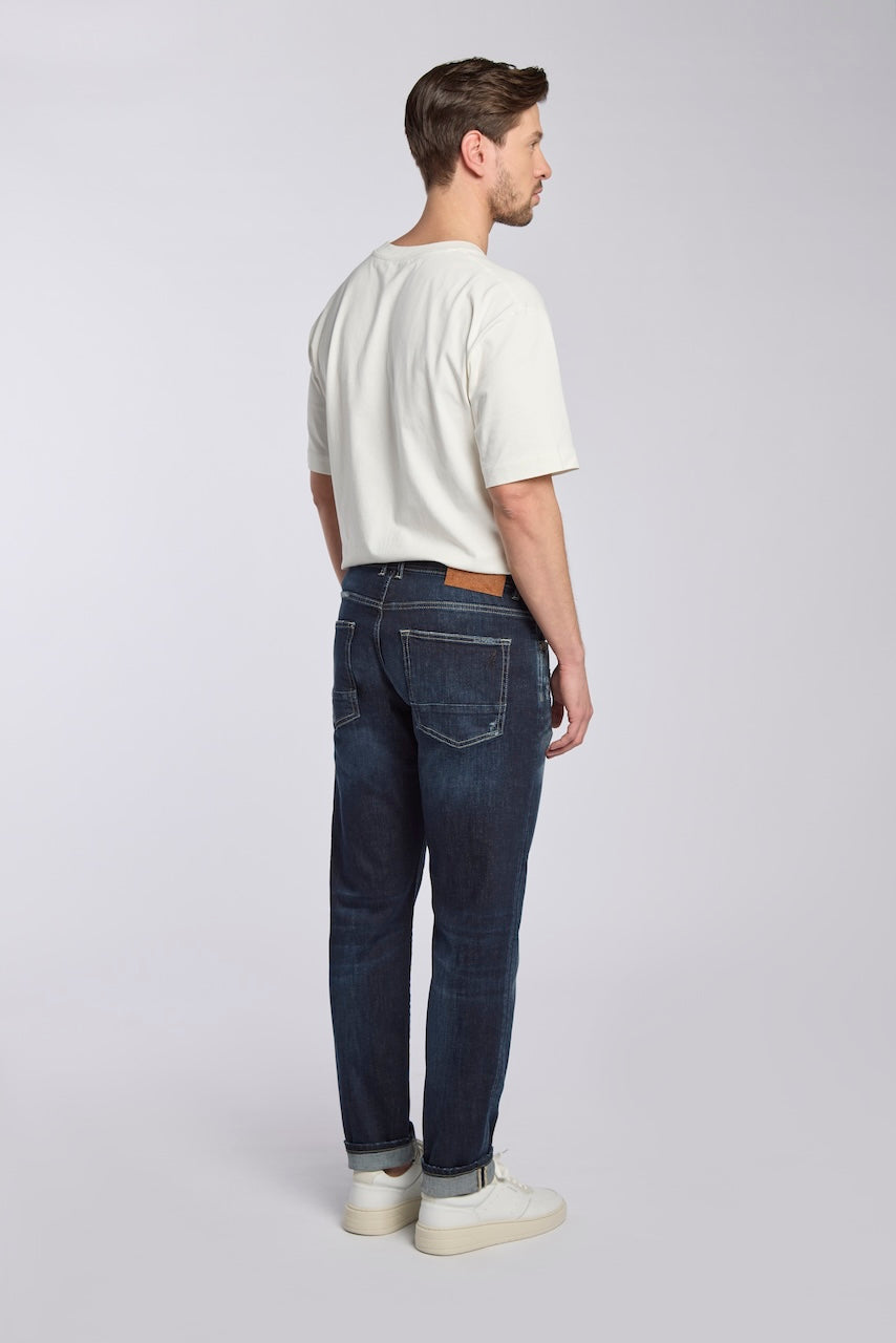 U2 | TAPERED FIT | DARKBLUE GOLDGARN DENIM