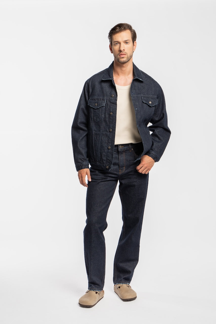 68 | THE CLASSIC JACKET | DARKBLUE GOLDGARN DENIM