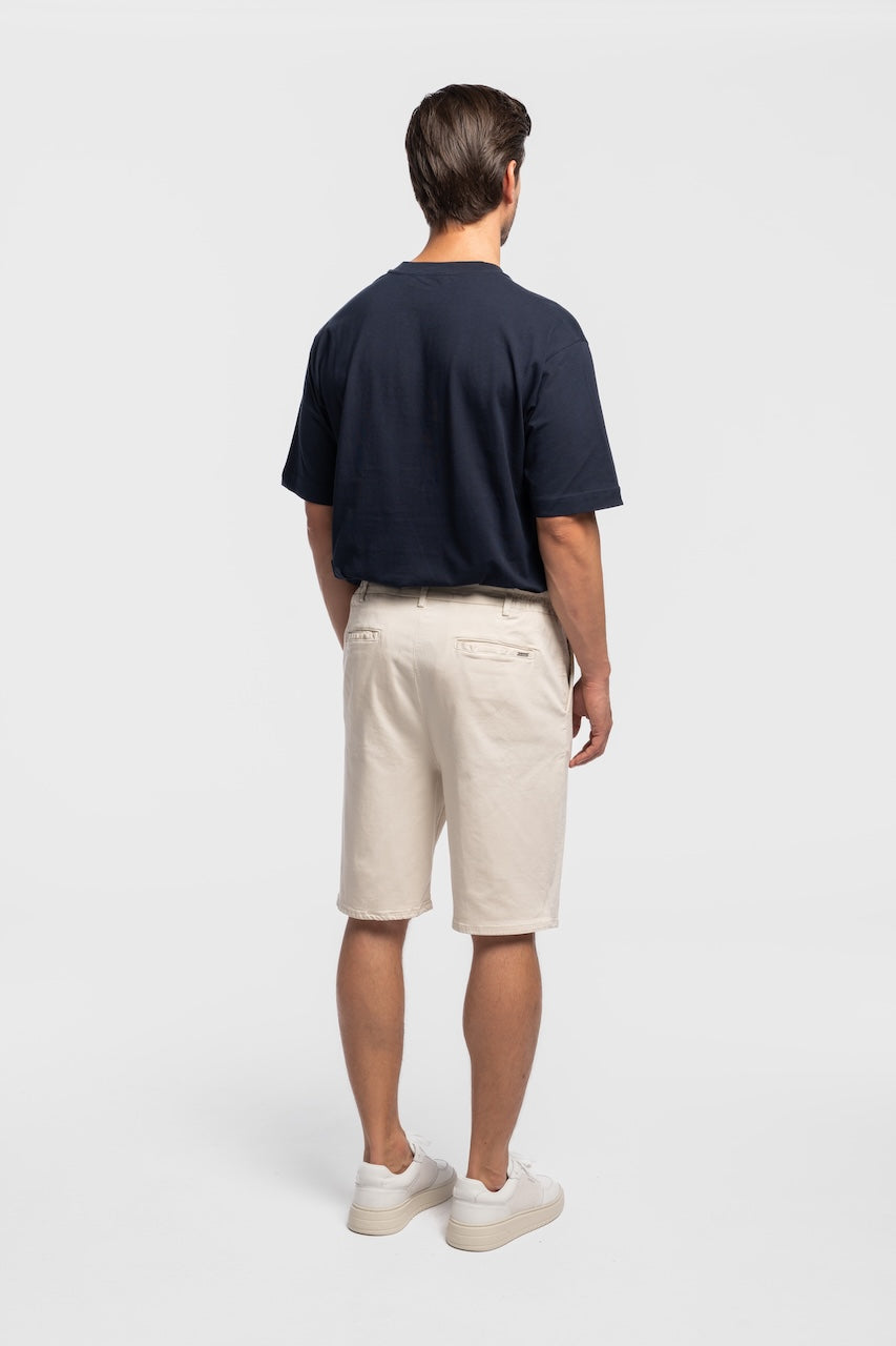 HAFEN | COOL SHORT | BEIGE GOLDGARN DENIM