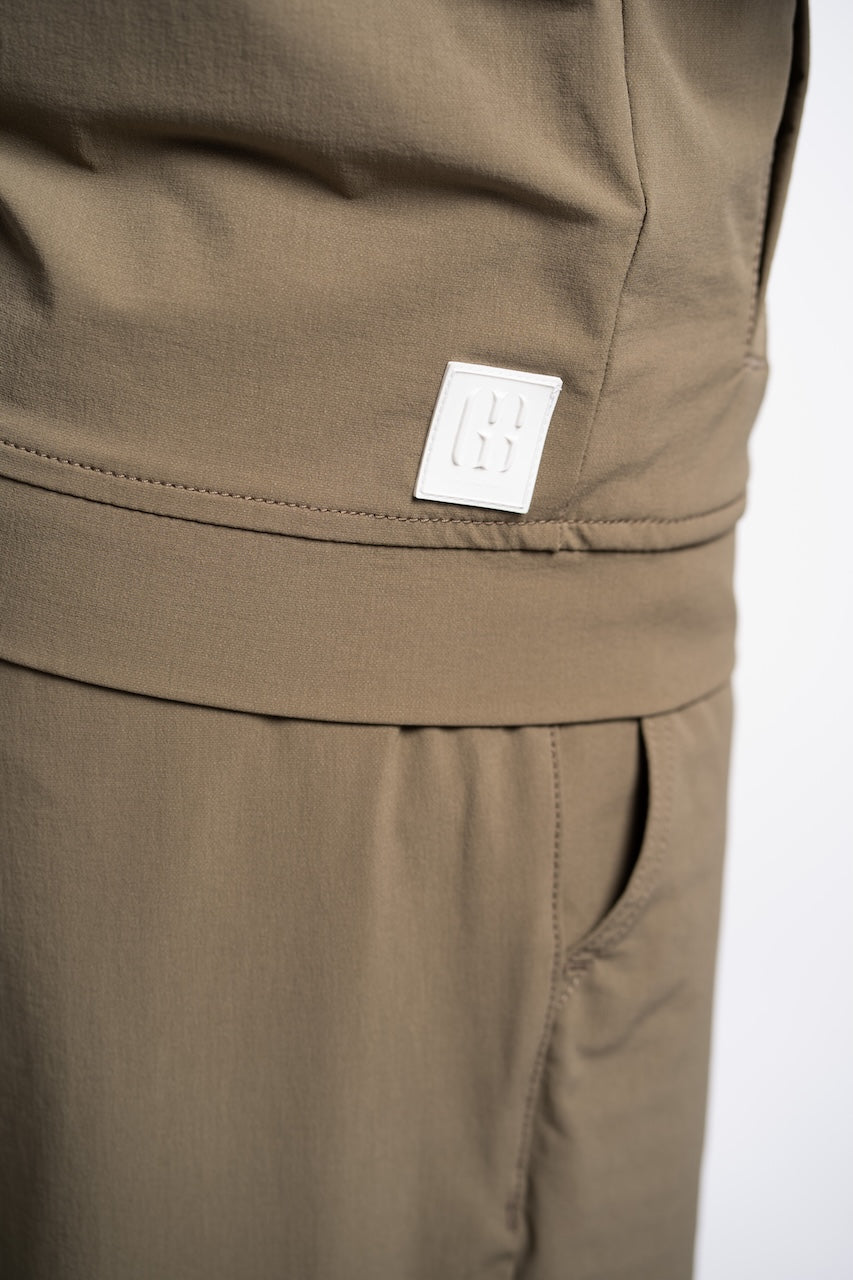 68 | THE BOMBER JACKET | TAUPE GOLDGARN DENIM