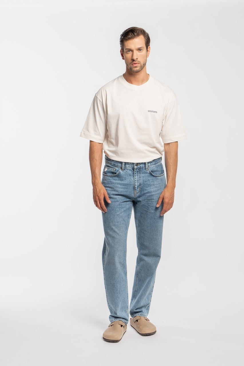 WALDHOF | STRAIGHT | VINTAGEBLUE GOLDGARN DENIM