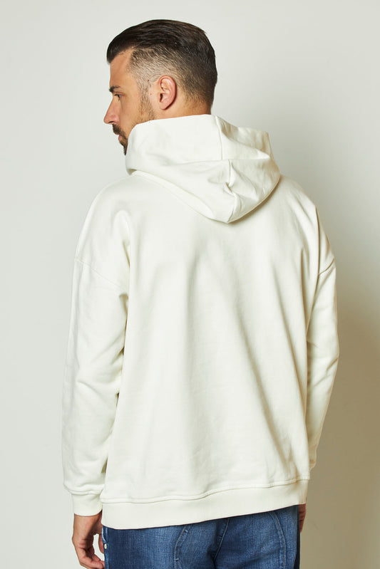 68 | THE BASIC HOODY | OFFWHITE GOLDGARN DENIM