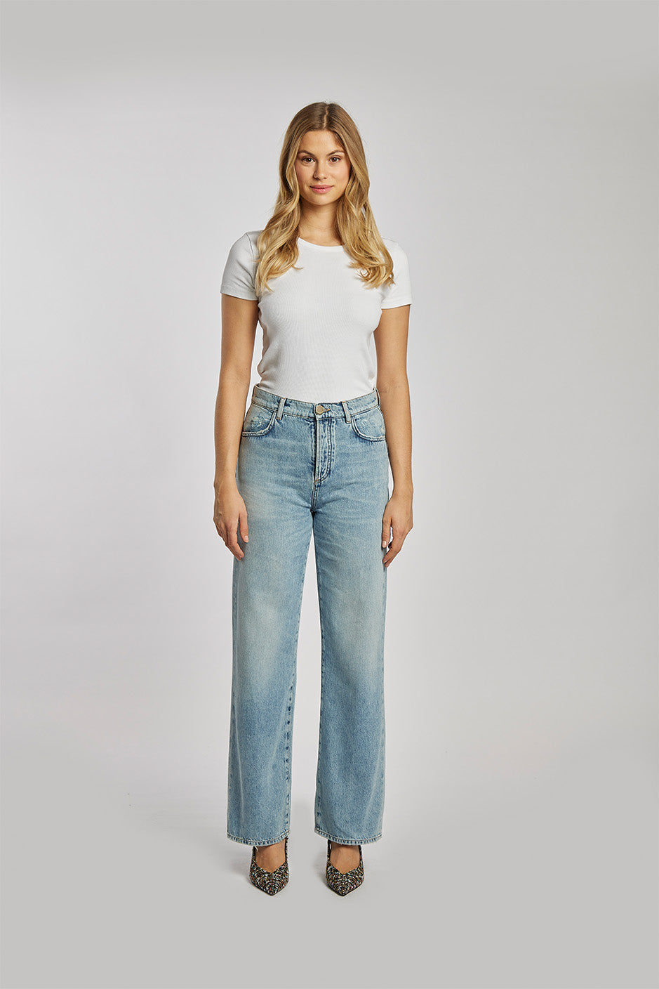 LUISENPARK | STRAIGHT | VINTAGEBLUE GOLDGARN DENIM