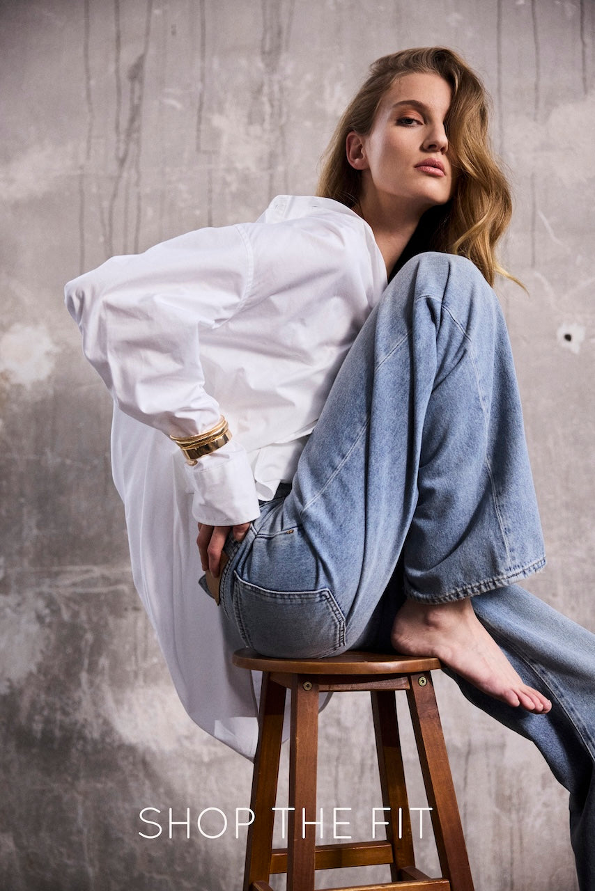 LUISENPARK | STRAIGHT | VINTAGEBLUE GOLDGARN DENIM
