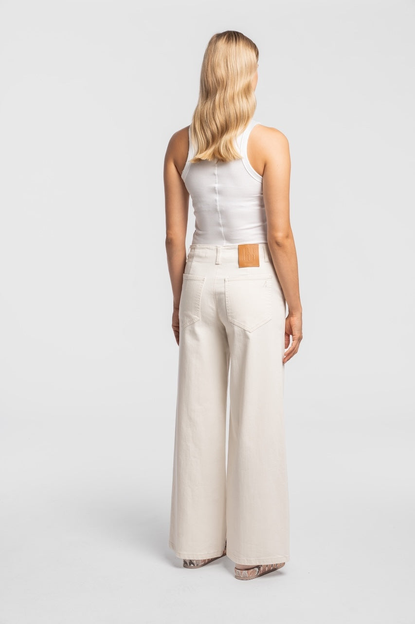 WALLSTADT | TWISTED WIDE LEG | SAND