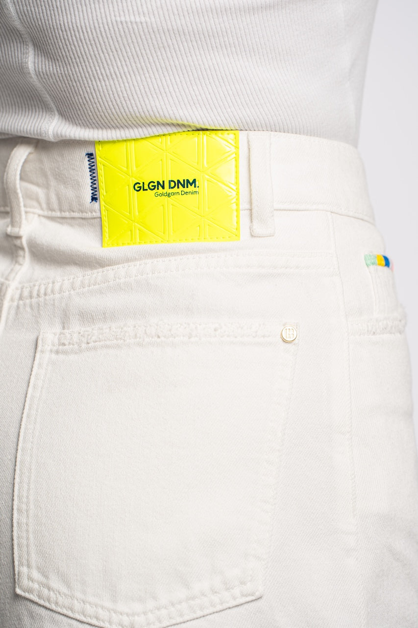 LINDENHOF | SHORT | WHITE GOLDGARN DENIM
