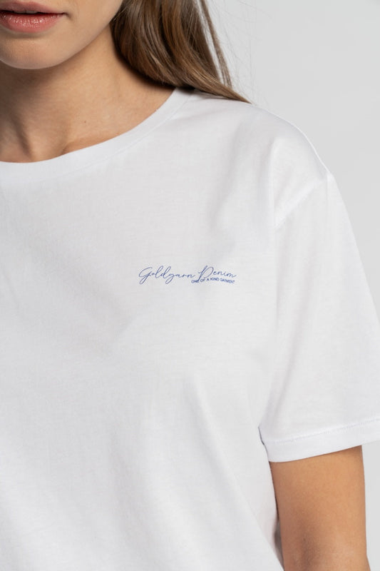 68 | THE DENIM FACE I | WHITE GOLDGARN DENIM