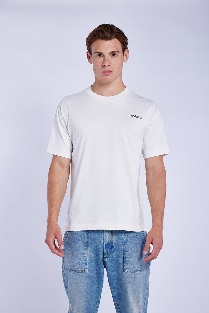 68 | THE BASIC TEE | OFFWHITE GOLDGARN DENIM