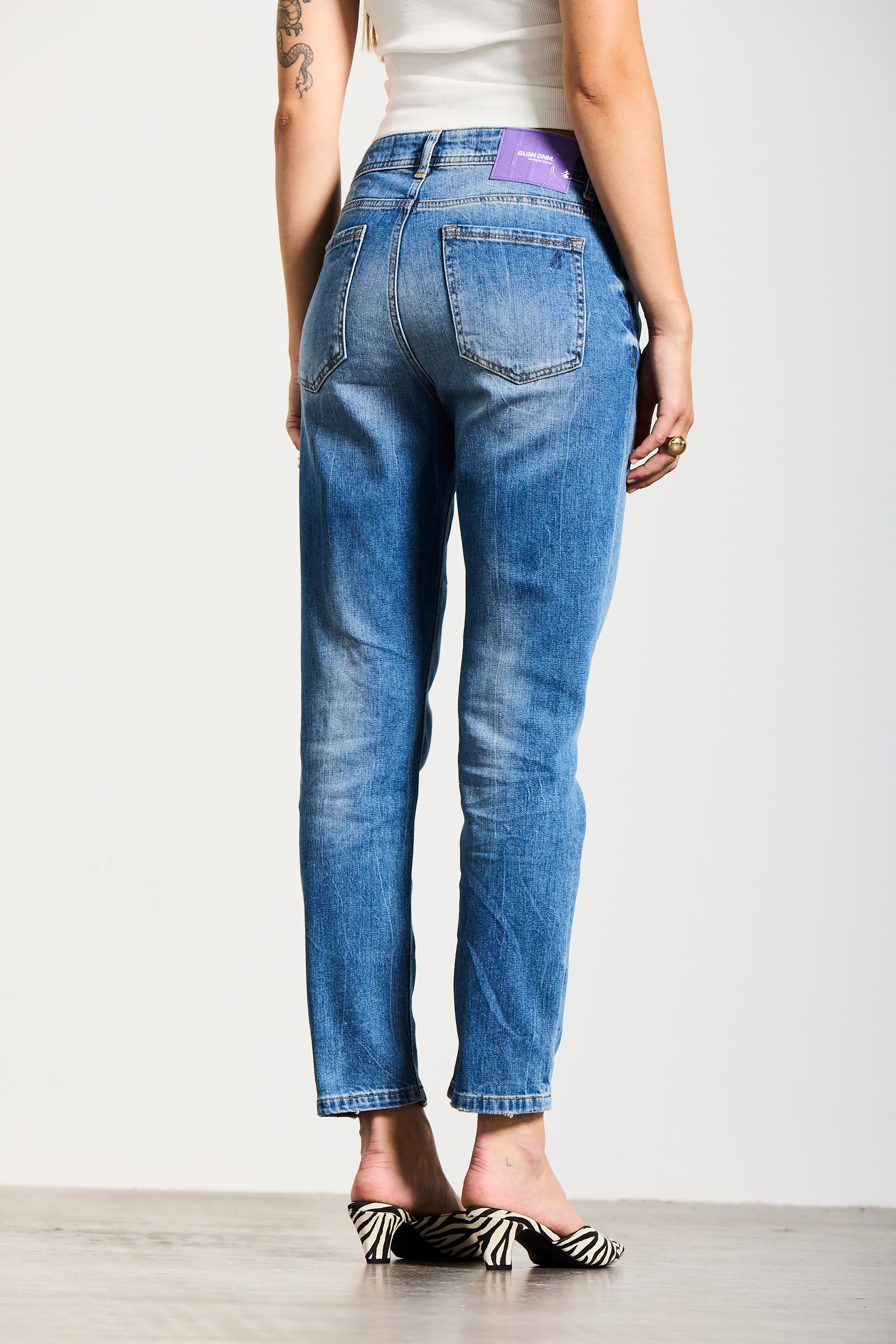 C4 | RELAXED FIT | MIDBLUE