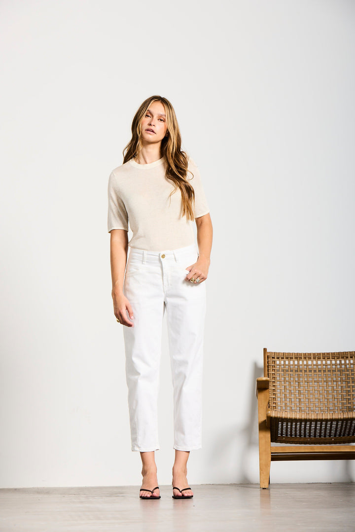 KÄFERTAL | RELAXED FIT | WHITE GOLDGARN DENIM