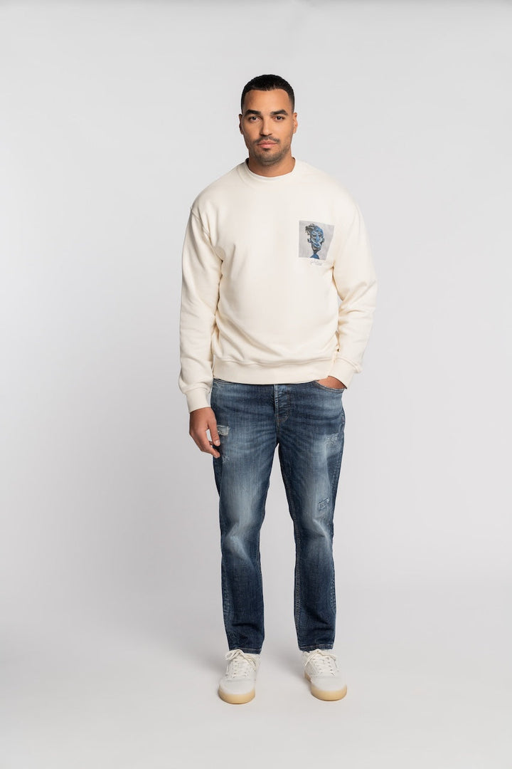 68 | THE DENIM FACE CN I | OFFWHITE GOLDGARN DENIM