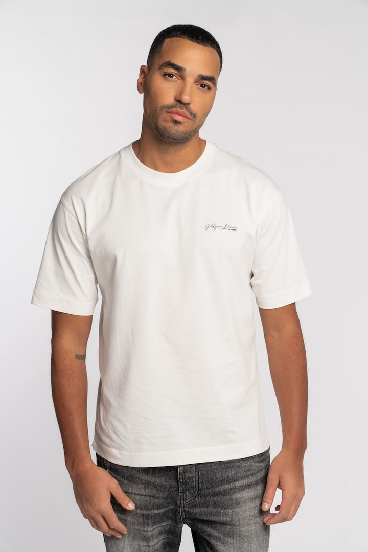 68 | THE TEE | OFFWHITE GOLDGARN DENIM