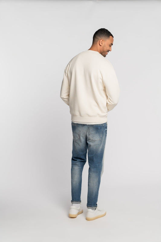 RHEINAU | RELAXED CROPPED | VINTAGEBLUE GOLDGARN DENIM