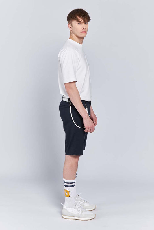 HAFEN | CHINO SHORT | NIGHTBLUE GOLDGARN DENIM