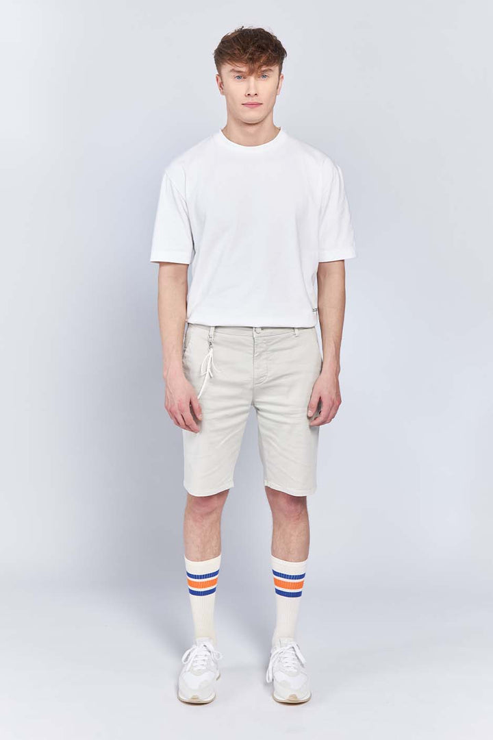 HAFEN | CHINO SHORT | SAND GOLDGARN DENIM