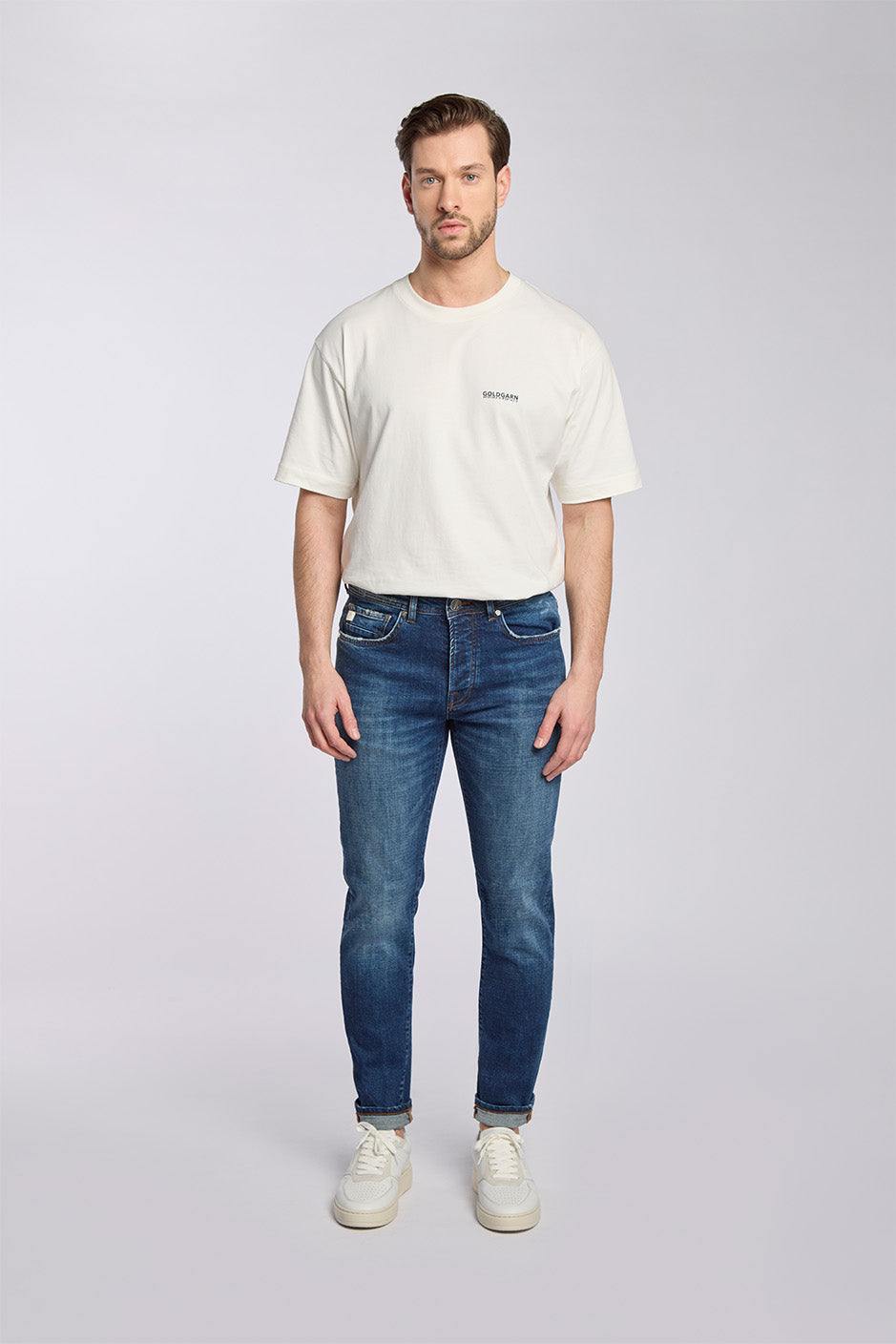 U2 | TAPERED FIT | MIDBLUE