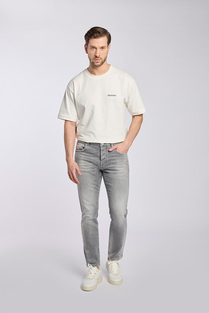 U2 | SLIM FIT | LIGHTGREY GOLDGARN DENIM