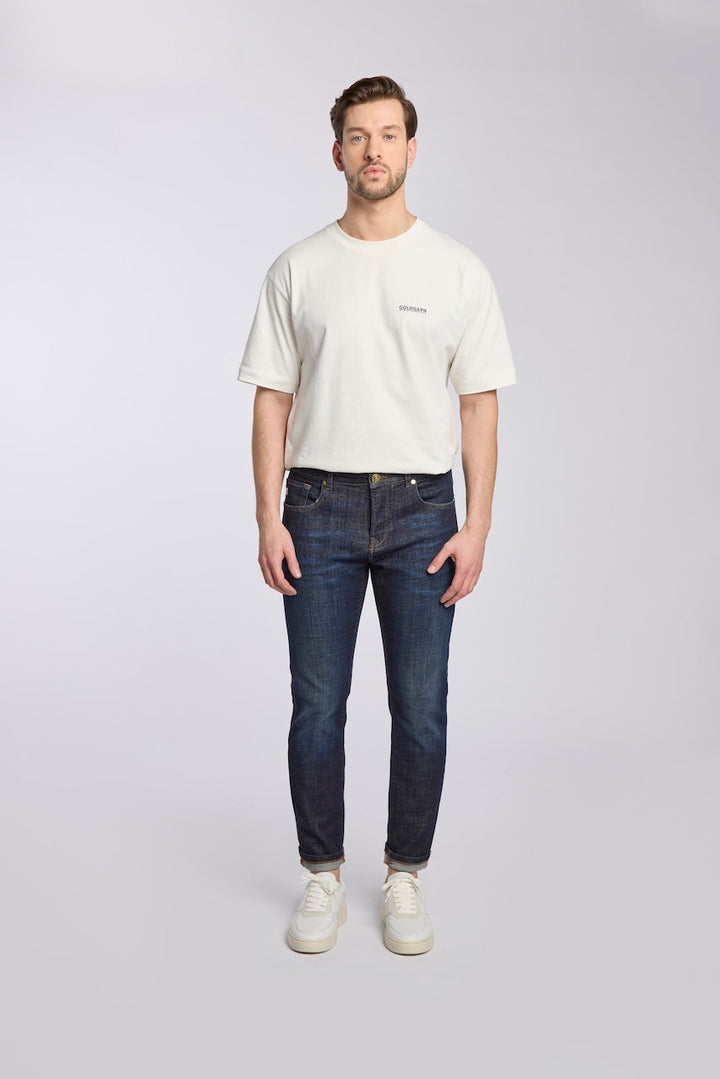 U2 |  SLIM FIT | DARKBLUE GOLDGARN DENIM