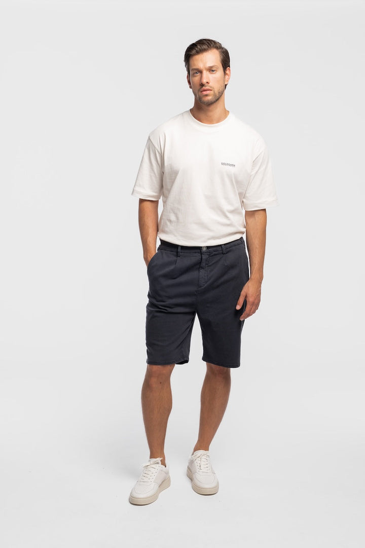 HAFEN | COOL SHORT | DARKBLUE GOLDGARN DENIM