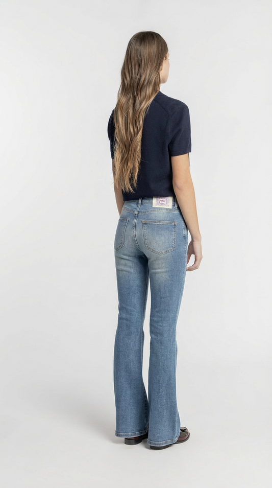 LINDENHOF | NEW FLARE FIT | VINTAGEBLUE GOLDGARN DENIM