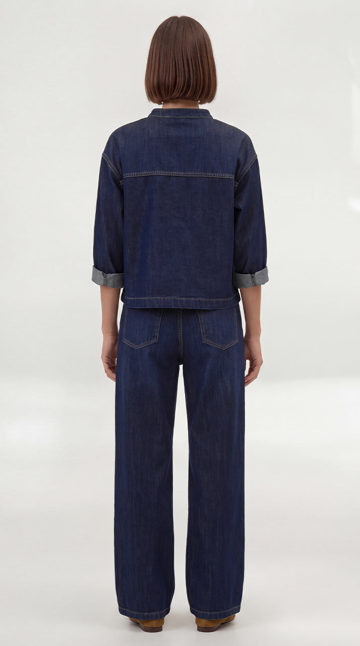K4 | WIDE LEG | MIDBLUE