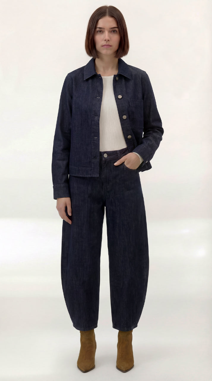 68 | THE DENIM SHIRT | DARKBLUE