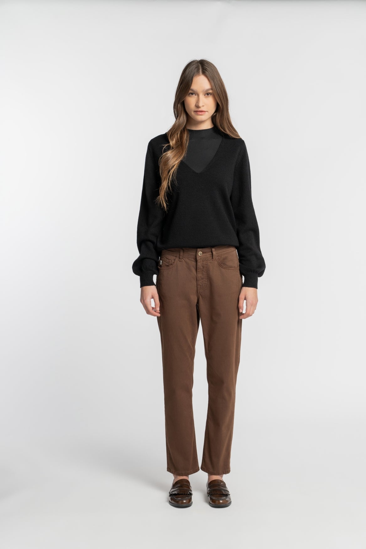 C4 | RELAXED FIT | BROWN