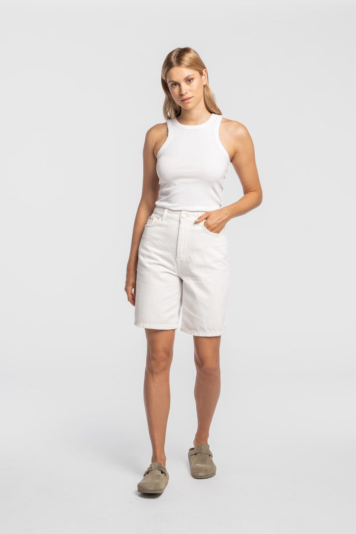 LINDENHOF | SHORT | WHITE GOLDGARN DENIM