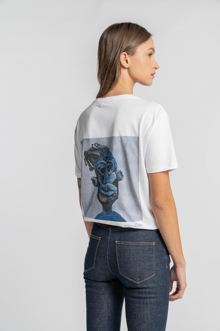 68 | THE DENIM FACE I | WHITE GOLDGARN DENIM